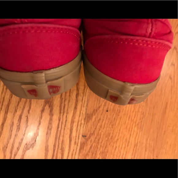Vans Shoes Vans Youth Sneaker Red Poshmark